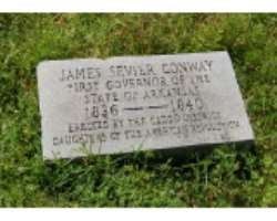 The cemetery contains numerous important figures' burials and the most prominent burial was of James S. Conway along with his wife. He served as the f